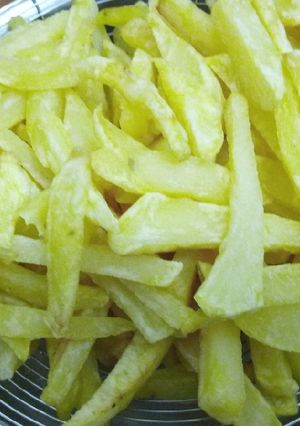 A picture of French Fries #AuthorMarathon.