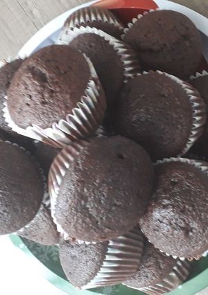 Gyors csokis muffin recept fotója