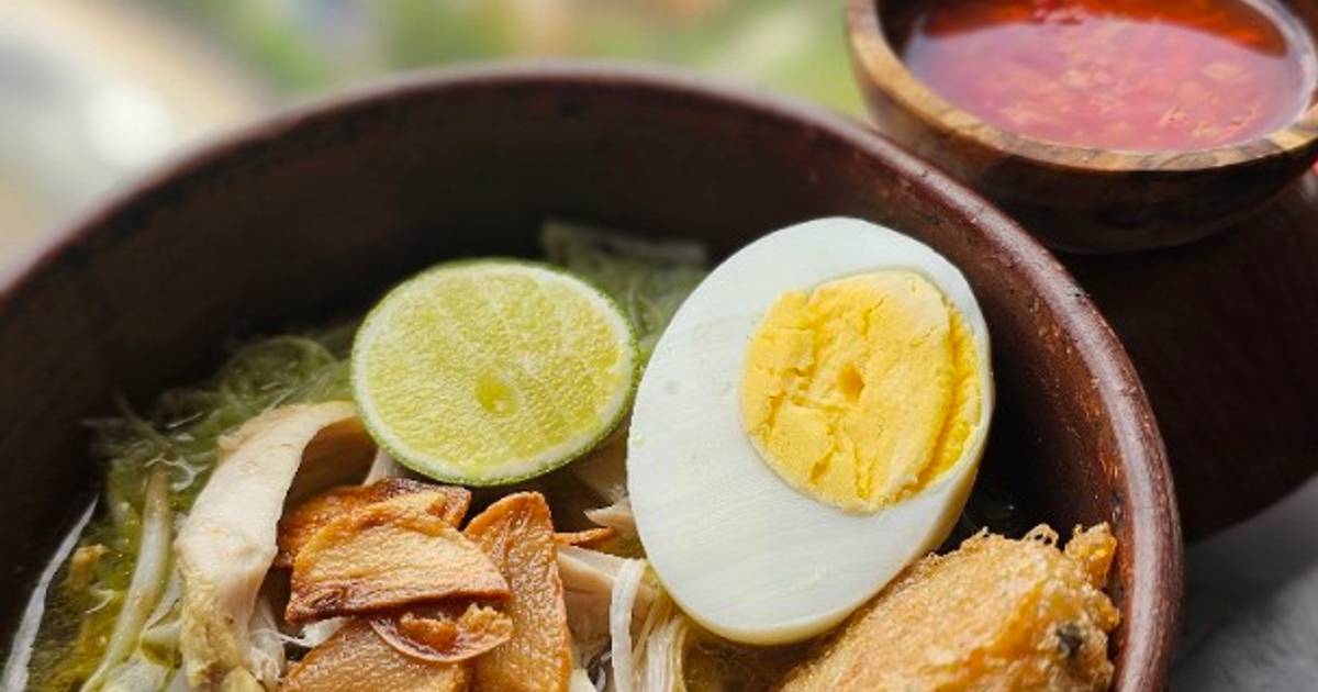 Resep Soto Kudus Ayam Favorit Bunda