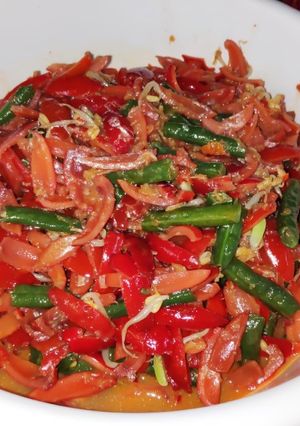 Foto resep Sayur Melinjo + Kacang + Toge