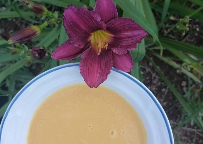 Velouté lentilles corail