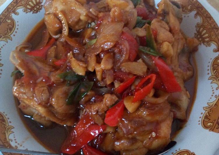 Resep Ayam kungpow yang Enak
