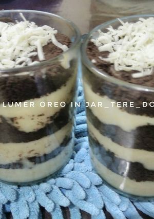 Foto resep Chesee cake lumer oreo simlpe no bake