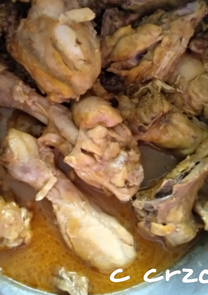 Una foto de Pollo con limón y nueces