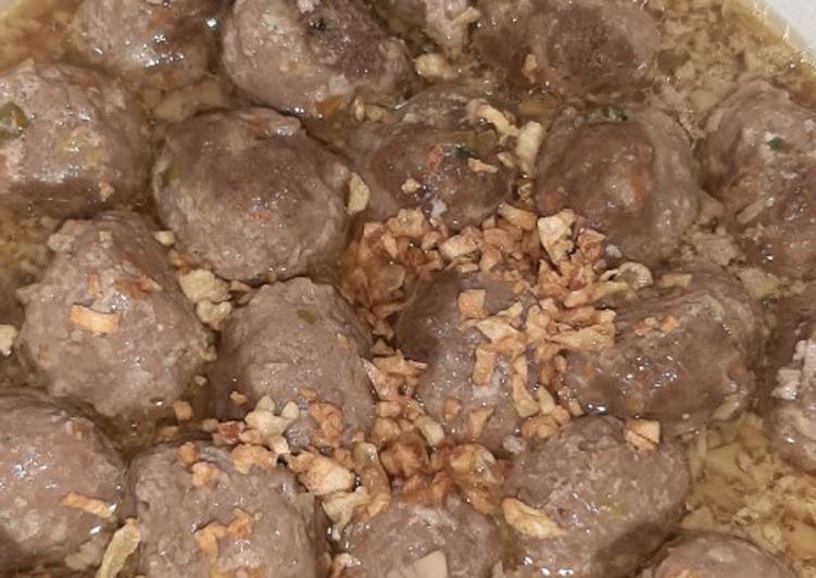 Resep Bola - bola Daging kukus yang Enak Banget