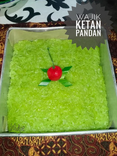 Foto resep Wajik Ketan Pandan