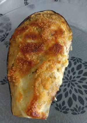 Una foto de Berenjenas rellenas con muzzarela y tomate