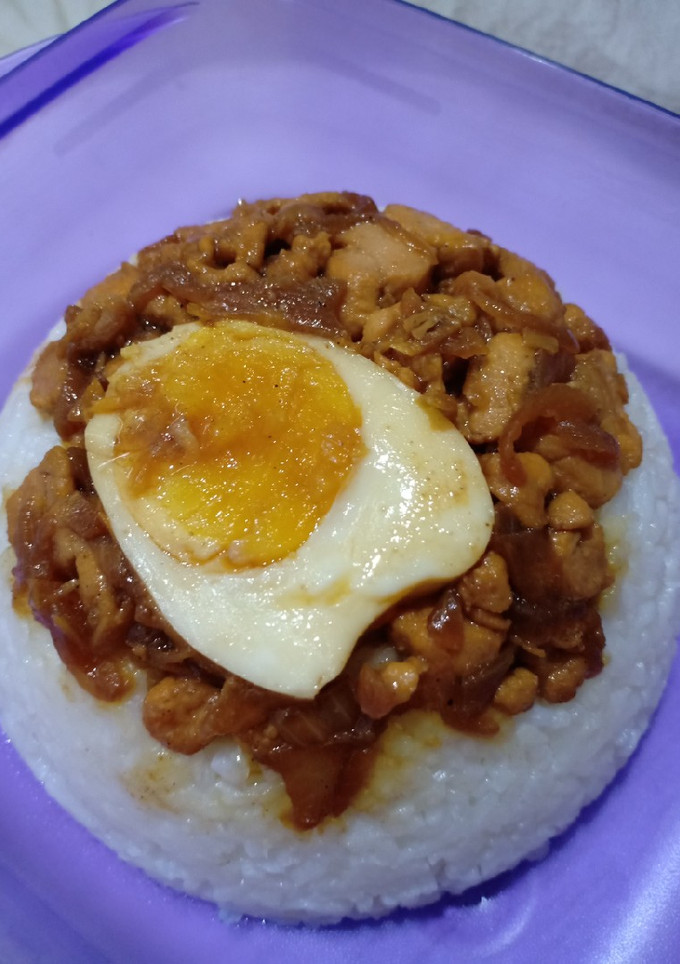 Foto resep Nasi tim rice cooker