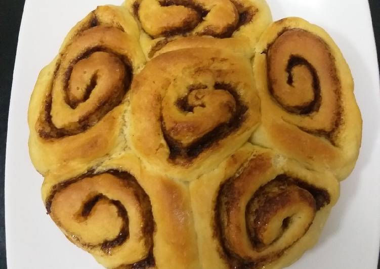 Resep Cinnamon rolls, Enak