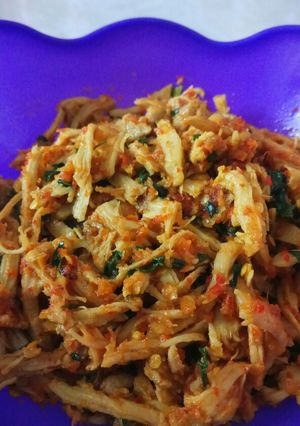 Foto resep Ayam suir pedas kemangi