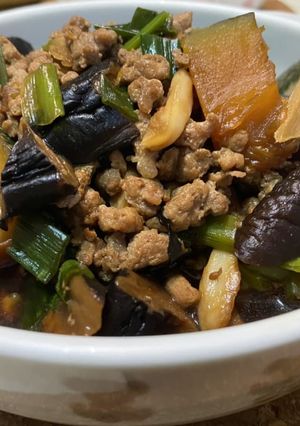 南瓜肉末 的食譜成品照片
