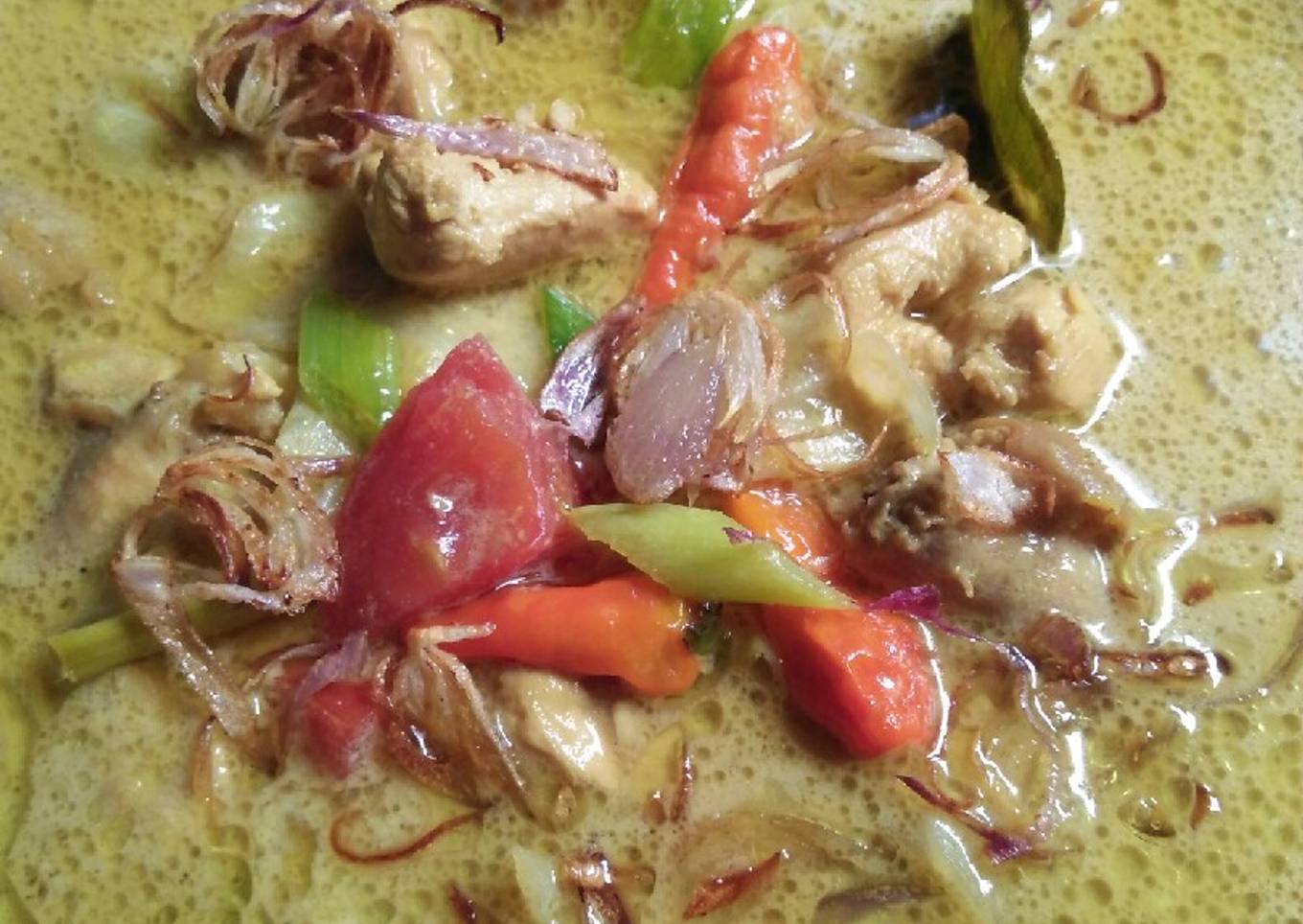 Tongseng ayam sederhana