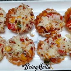 A picture of Basket Chaat (Airfryer).