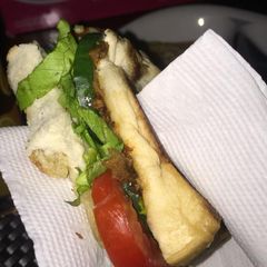 A picture of Homemade Burger.
