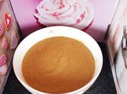 Une photo de compote pomme banane