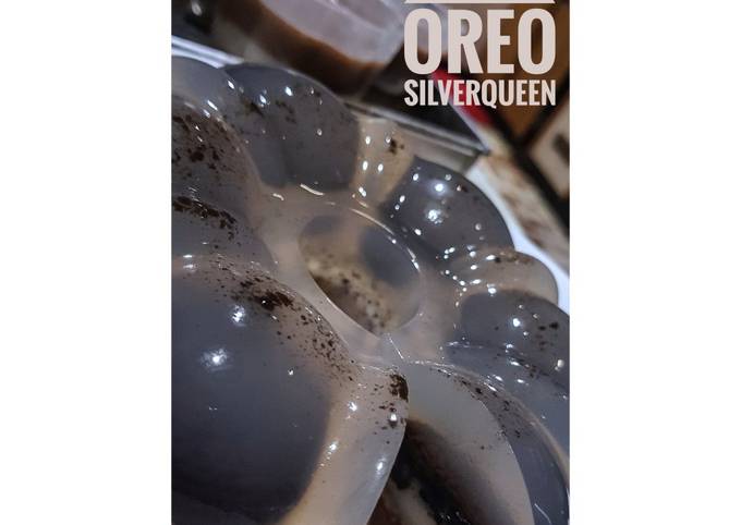 49. Puding 3 Lapis ' Oreo Milo SilverQueen '