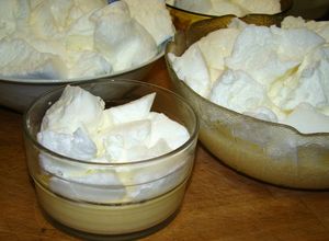 Madártej recept II recept fotója