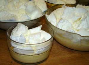 Madártej recept II recept fotója