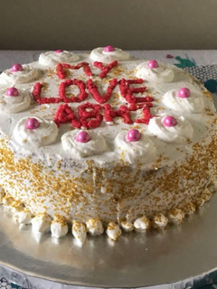 A picture of Vanilla (simple eggless cake recipe).
