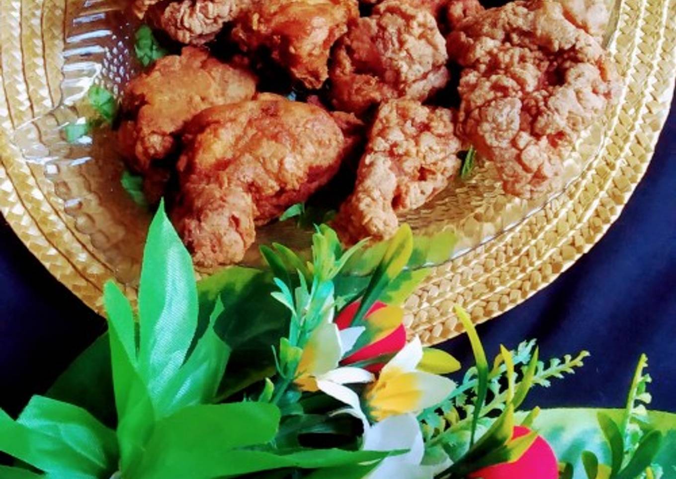 Crispy fried chicken