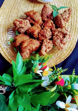 A picture of Crispy fried chicken.