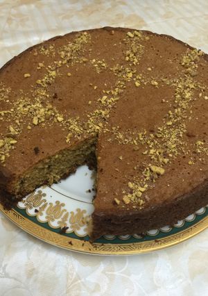 صورة لوصفة التورتة الفندقية(تورتة الفستق)