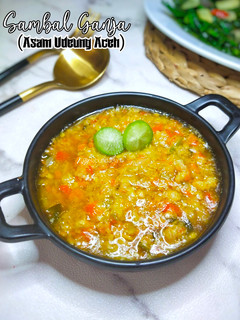 Foto resep Sambal Ganja (Asam Udeung Aceh)