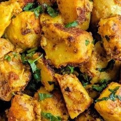 A picture of Yummy Arbi curry.