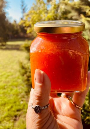 Una foto de Dulce de zanahoria 🥕 con un toque de limón y canela