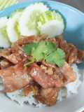 หมูผัดกระเทียม