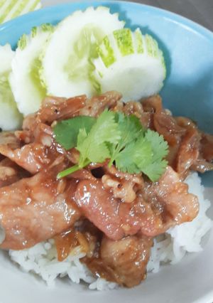 รูปของ หมูผัดกระเทียม