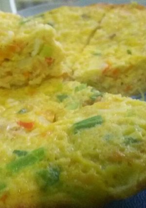 Foto resep Menu Anak: Telur Dadar Tebal