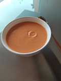 Salmorejo con algo más