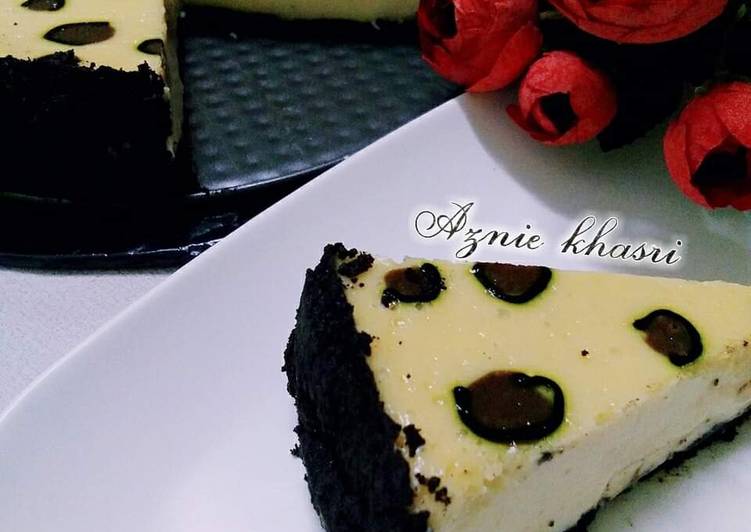 Resep Leopard cheesecake, Enak Banget