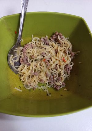 Foto resep Beef noodle simple (start 1Y+)