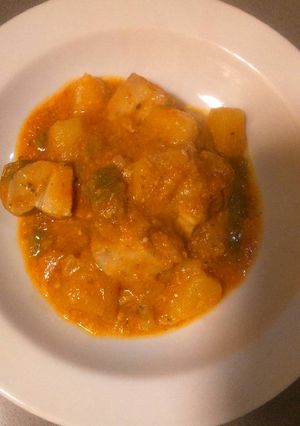 Foto principal de Atún con tomate y patatas