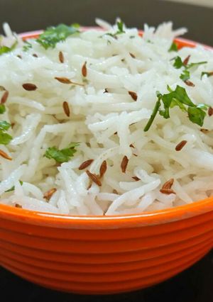 A picture of Jeera Rice .