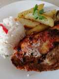 Pollo asado peruano