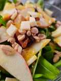 Ensalada de Berro con Rúcula y Manzana #sinsal