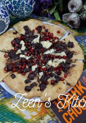 A picture of Chocolate Pizza.