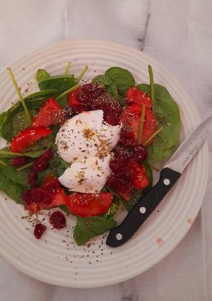 Une photo de Salade burrata tomate