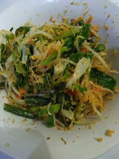 Foto resep Urap sayur pedas