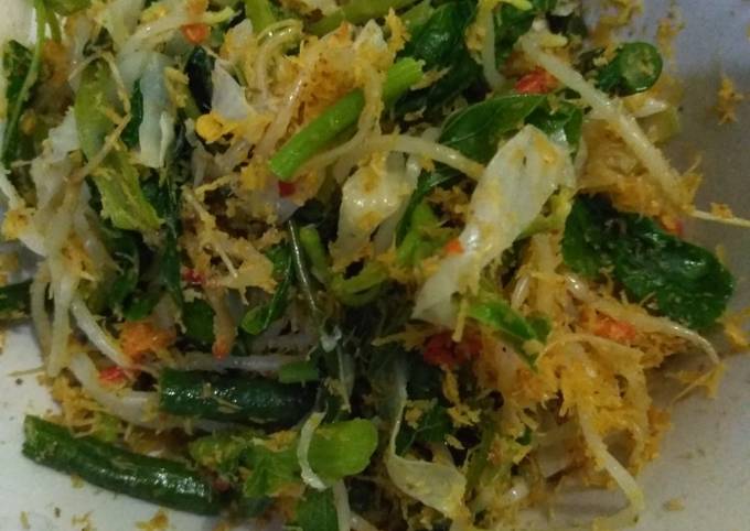 Urap sayur pedas