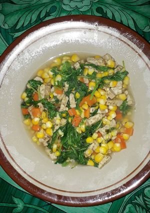 Foto resep Tumis kuah sayur n tempe simpel