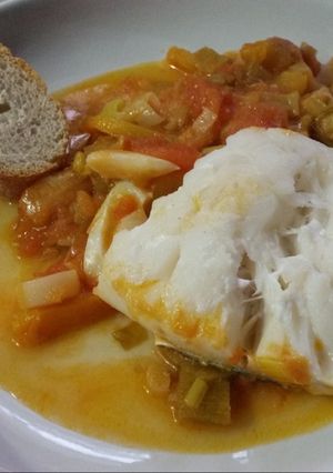 Foto principal de Bacalao con puerros