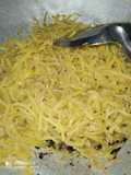 Pepaya muda bumbu mie