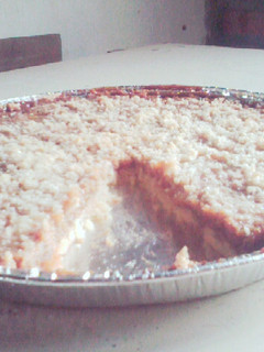 Una foto de Tarta de coco y dulce de leche