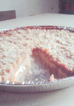 Una foto de Tarta de coco y dulce de leche