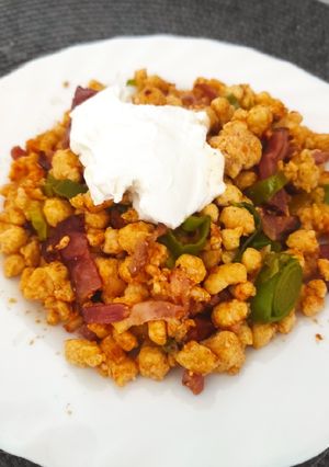 Hamis Vadász nokedli avagy ketogén Csirkedli :) recept fotója