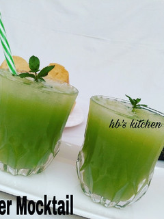 A picture of Cucumber Mocktail.